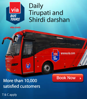 Buy Via Bus Tour Coupons Starting Rs.999