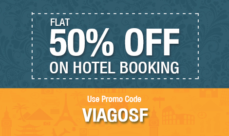 Flat 50% OFF on HOTELS !!!